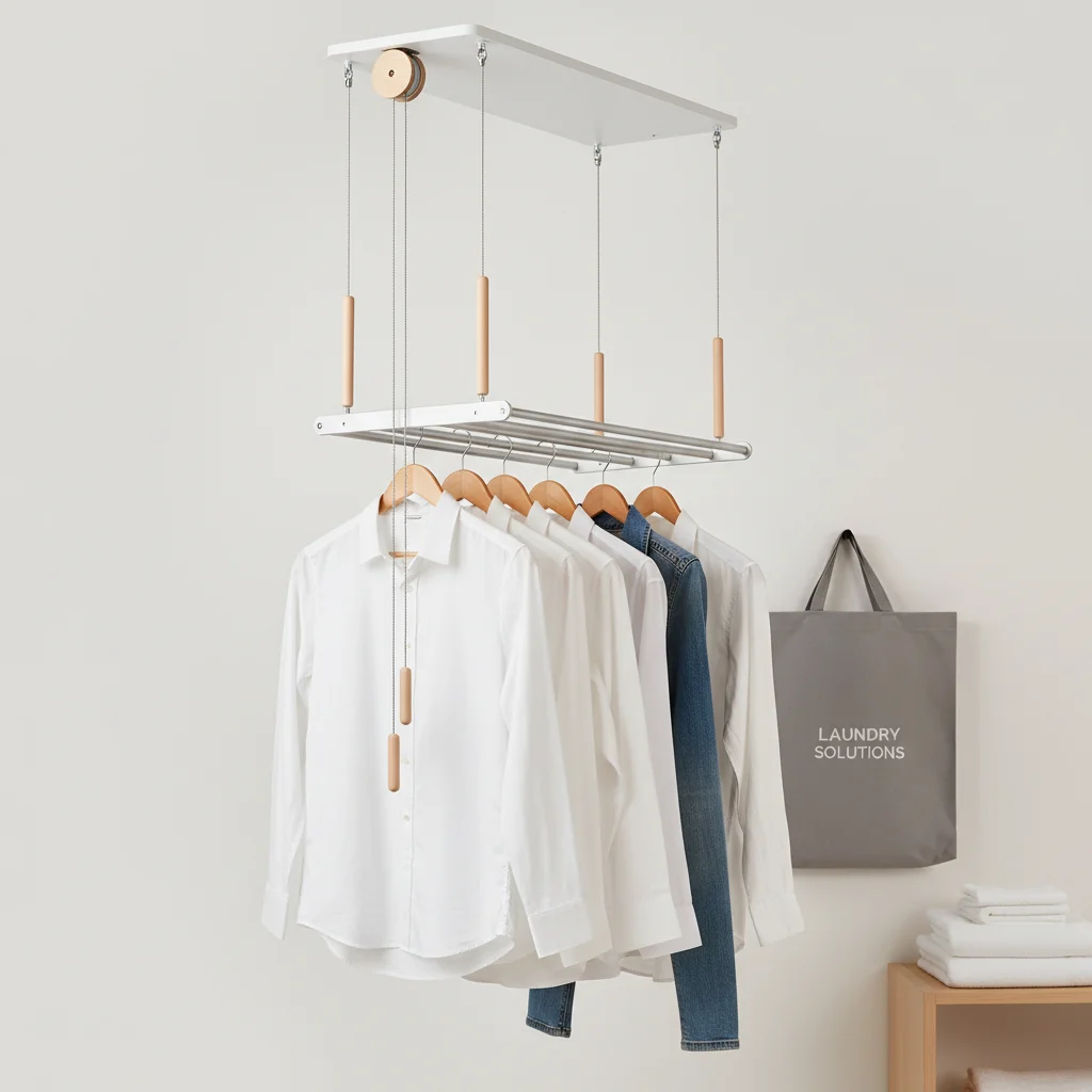 Improve Your Laundry: The Ultimate Guide to Ceiling Clothes Hangers