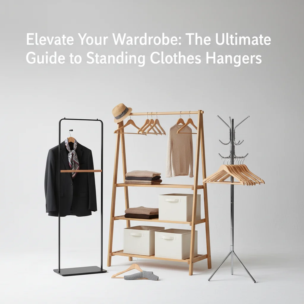 Improve Your Wardrobe: The Ultimate Guide to Standing Clothes Hangers
