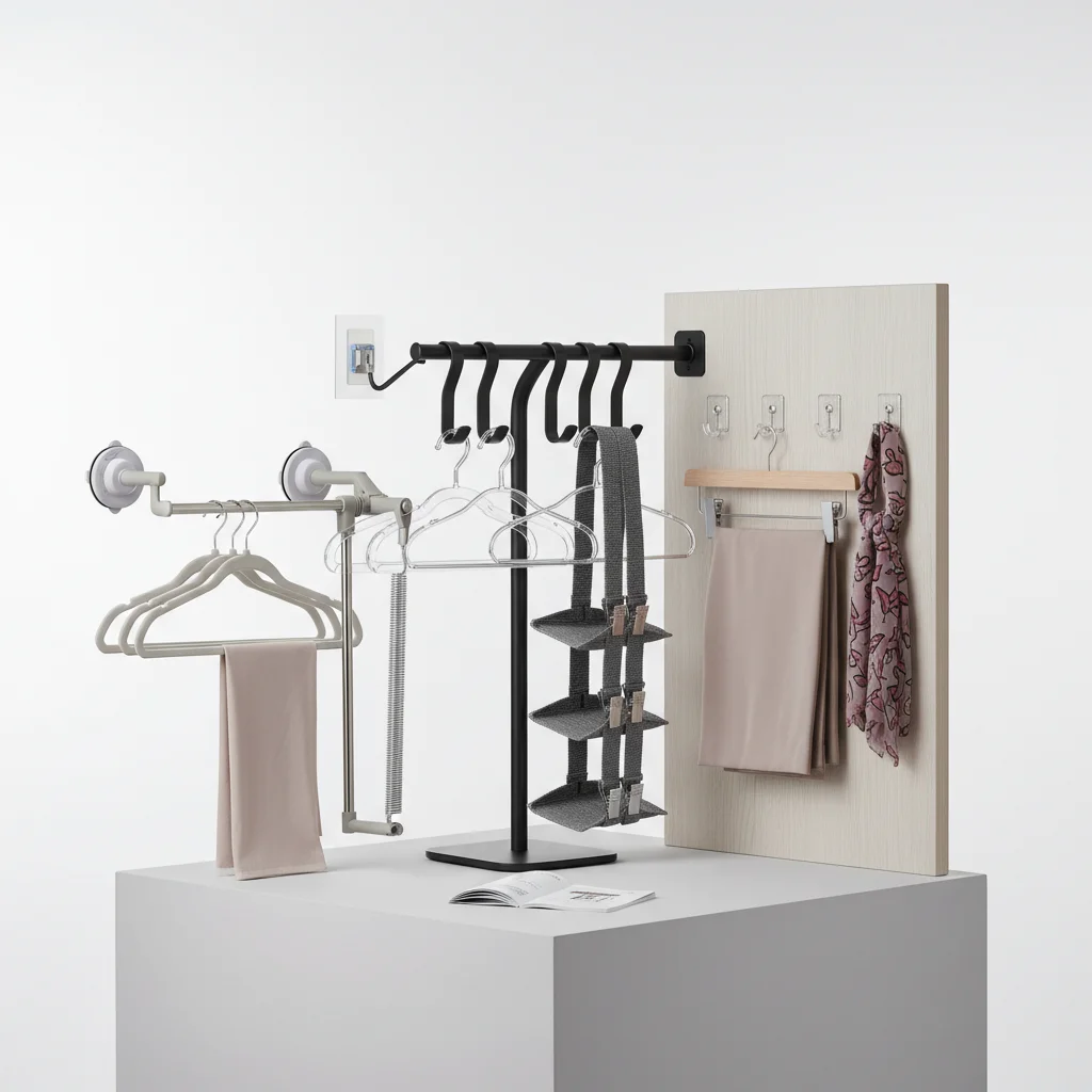 The Ultimate Guide to No-Drill Clothes Hangers: Smart Solutions for a Damage-Free Wardrobe